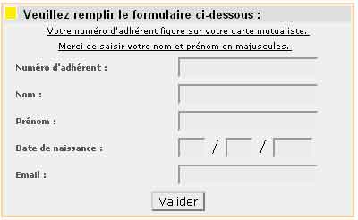 Demandez votre compte d'accès