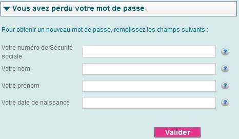 Vous avez perdu votre mot de passe Vous avez perdu votre mot de passe