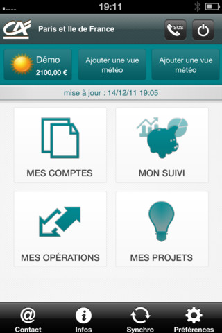 Application Iphone Crédit Agricole Vendée