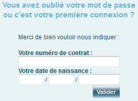 C'est votre première connexion ? C'est votre première connexion ?