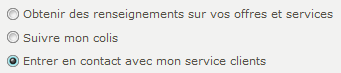 Entrez en contact avec mon service client