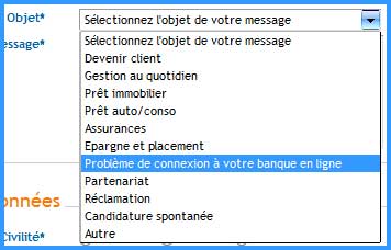 Problème de connexion à votre banque