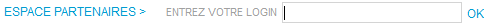  Entrez votre login