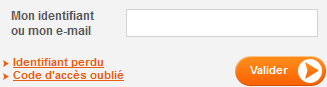 Mon identifiant ou mon e-mail
