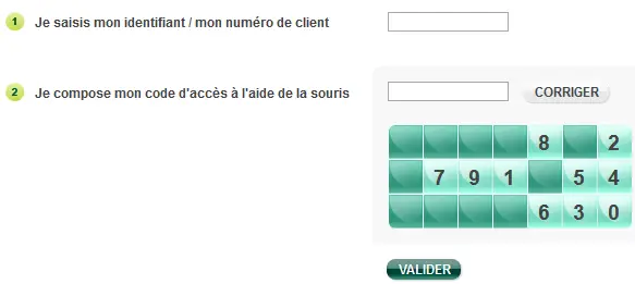 Je me connecte à mon Espace client sécurisé