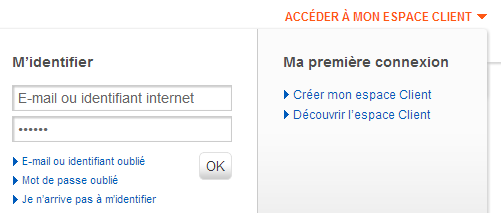 Connectez vous à votre compte EDF