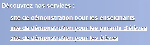 Cliquez sur le lien qui vous correspond pour découvrir Scolinfo 